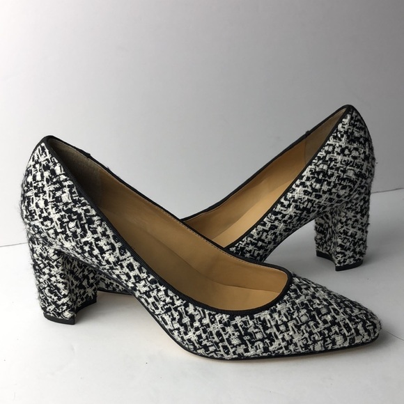 Talbots Kelsey Tweed Pumps Heels 7 - Picture 1 of 7